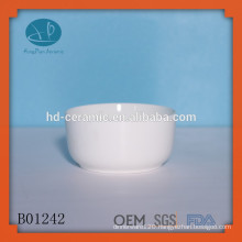 Dip bowl,pure white ceramic serving rice bowl,ceramic bowl wholesale